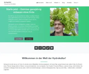 Webseite von frankiesgarten.de